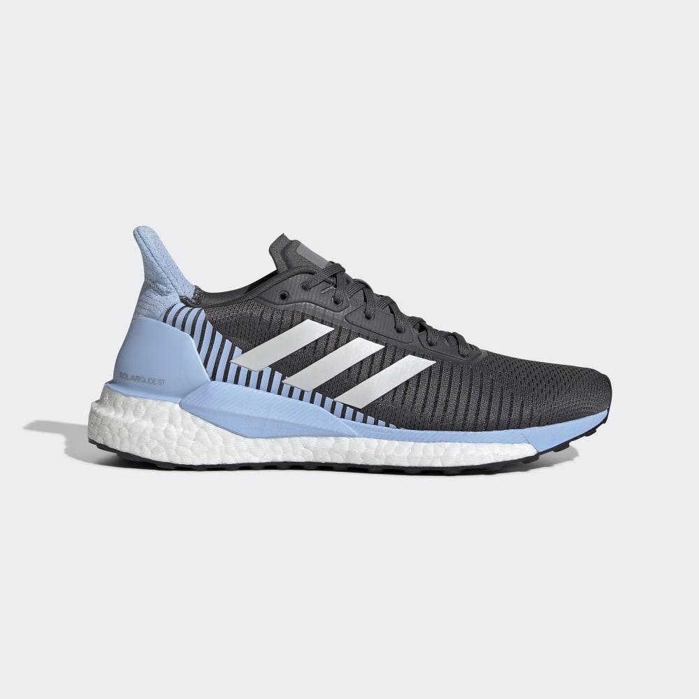 Adidasi Alergare Adidas SolarGlide ST 19 Dama Romania - Gri/Albastri G28040